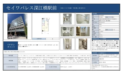 セイワパレス深江橋駅前 806 0