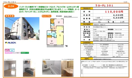 ラルーチェ301 301号 0