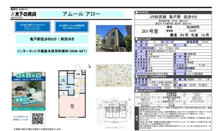 木下の賃貸 201号 0