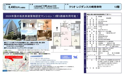 クリオレジダンス川崎南幸町 12号 0