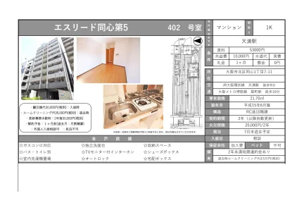 エスリード同心第5 402号 0