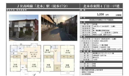 北本市東間4丁目一戸建 0