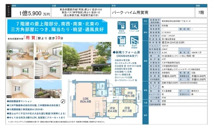 パーク・ハイム用賀南 7号 0
