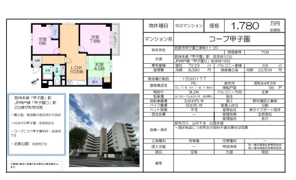 コープ甲子園 709号 0