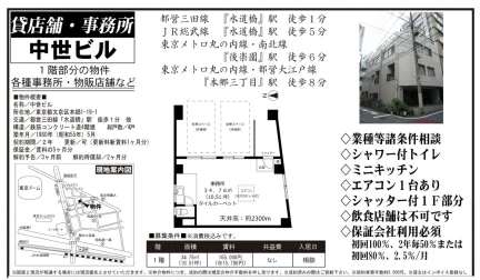 中世ビル 1階 0