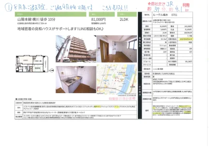 ルーヴル楠木 0701 0701号 0