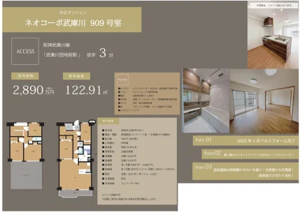 ネオコーポ武庫川 909 909号 0