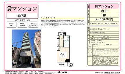 Modern Studio Condo Near Station in Shinohashi 0