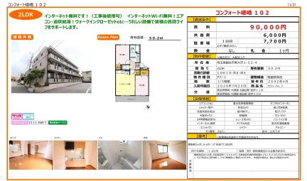 コンフォート嵯峨102 102号 0