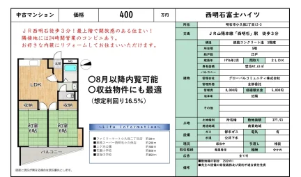 Classic 2-Bedroom Condo Near Station in Kokubo 0