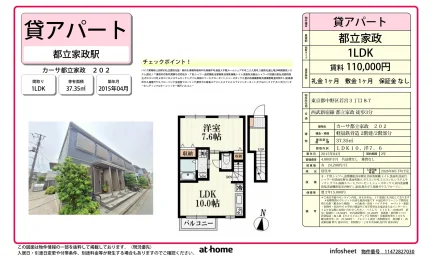 カーサ都立家政 202号 0
