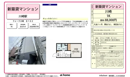 Brand New Studio Condo in Minamisaiwaicho 0