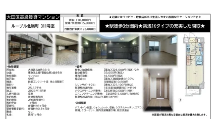 ルーブル北嶺町 311号 0