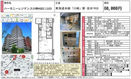ハーモニーレジデンス川崎#0021103 2階部分 0