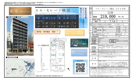 エル・セレーノ横浜 204号 0