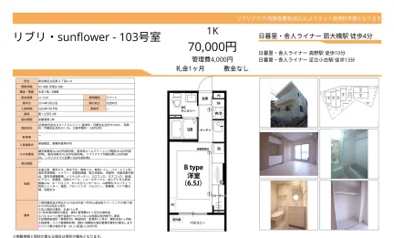 リブリ・サンフラワー 103号 0