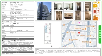 BPRレジデンス新梅田 1406 0