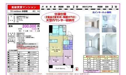 YG residence 参番館 401号 0