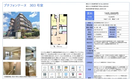 プチフォンテーヌ 303号室 303号 0