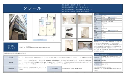 クレール 203号 0