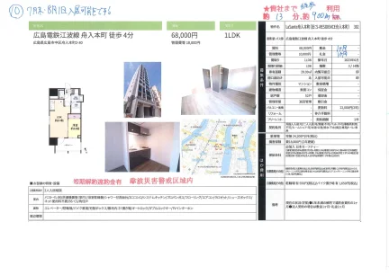 LaSante舟入本町(旧:S-RESIDENCE舟入本町) 302 302 0