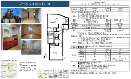 ブランシェ新中野 201 201号 0