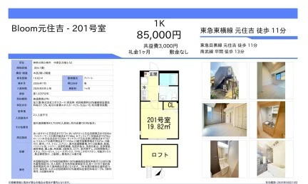 Bloom 元住吉 201号 0