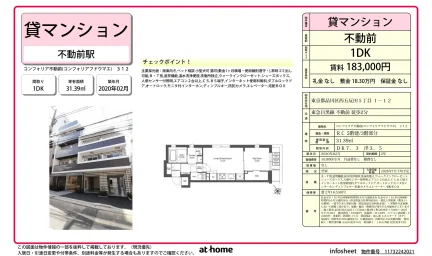 コンフォリア不動前 312 0