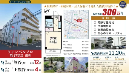 Charming Studio Condo Near Station in Hongoku 0