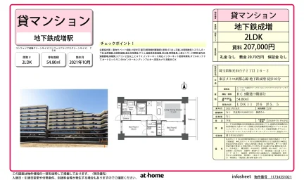 コンフォリア成増グリーンサイド 0