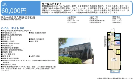 ハイム エイト 201 201号 0