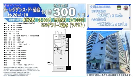 Charming Studio Condo Near Station in Futsukamachi 0