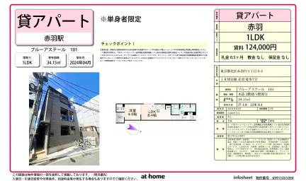 ブルーアステール 101号 0
