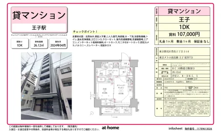 クレイシアIDZ王子アーバンヒルズ 204 0