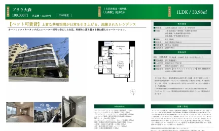 ブラウ大森 0702号 0