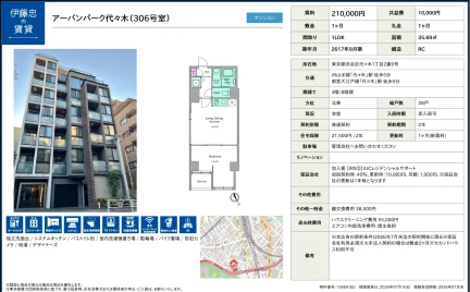 アーバンパーク代々木 306号 0