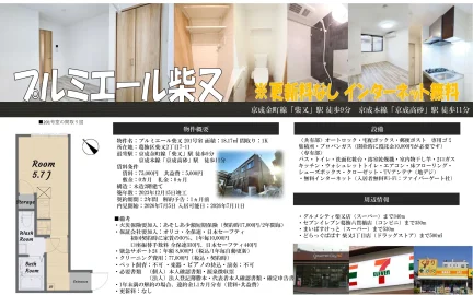 プルミエール柴又 201号 0