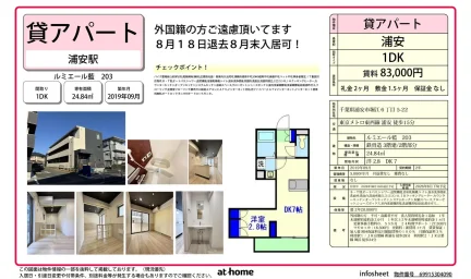 ルミエール藍 203 203号 0