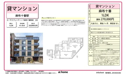 カーサスプレンディッド麻布十番駅前 0