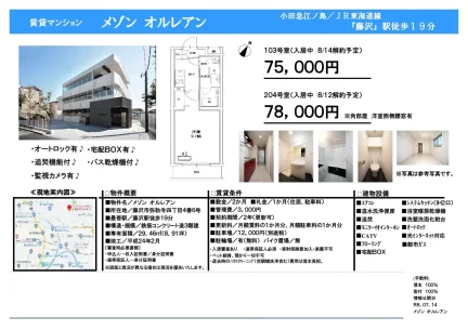 メゾンオルレアン 103号 0