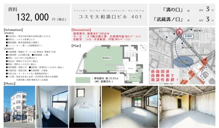 コスモ大和溝口ビル 401 401号 0