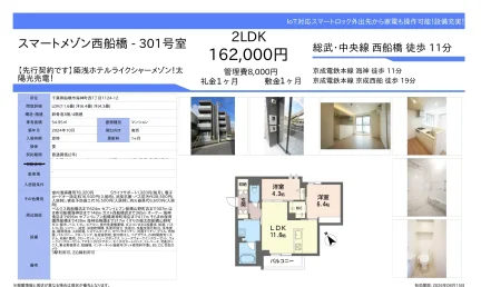 スマートメゾン西船橋 301号室 301号 0