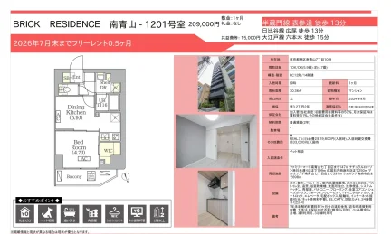 BRICK RESIDENCE 南青山 1201号 0