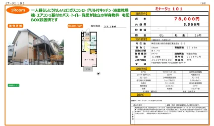 ミナージェ 101 101号 0