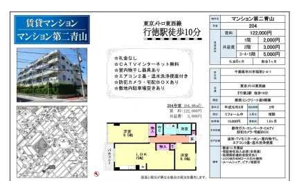 マンション第二青山 204号 0