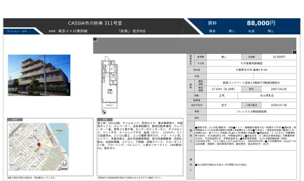 CASSIA市川妙典 311号室 311号 0