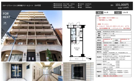 ステージファースト三軒茶屋アジールコート 304号室 304号 0