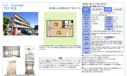 ル・クラージュ 102号 0