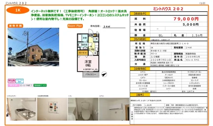 ミントハウス202 202号 0