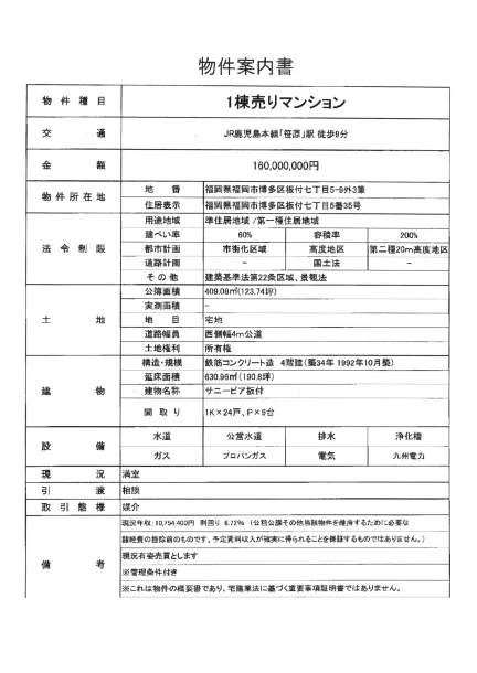 サニーピア板付 0